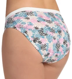 Fruit Of The Loom Cotton Hi-Cut Brief Panties - 3 Pack 3DHICAS -Wacoal Store fruit of the loom fotl01 3dhicas bs