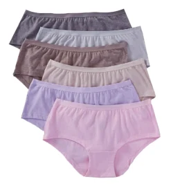Fruit Of The Loom Beyond Soft Boyshort Panties - 6 Pack 6DBSBS2 -Wacoal Store fruit of the loom fotl01 6dbsbs2 cs2