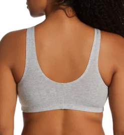 Fruit Of The Loom Comfort Cotton Blend Front Close Sports Bra 2 Pack 96014PK -Wacoal Store fruit of the loom fotl01 96014pk bs