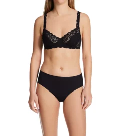 Hanro Luxury Moments Hi Cut Brief Panty 71480 -Wacoal Store hanro han001 71480 cs3