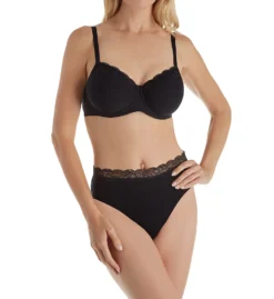 Hanro Cotton Lace Spacer T-Shirt Underwire Bra 72433 -Wacoal Store hanro han001 72433 cs4