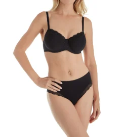 Hanro Cotton Lace Spacer T-Shirt Underwire Bra 72433 -Wacoal Store hanro han001 72433 cs6