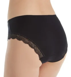 Hanro Cotton Lace Hi Cut Brief Panty 72437 -Wacoal Store hanro han001 72437 bs