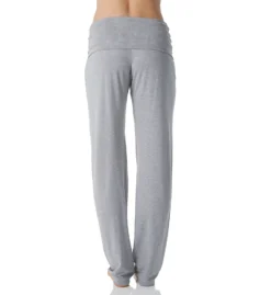 Hanro Yoga Fold Over Waist Lounge Pants 77998 -Wacoal Store hanro han001 77998 bs