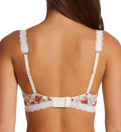 Ilusion Wireless Floral Lace Triangle Bra 71070060 -Wacoal Store ilusion ilu01 71070060 bs
