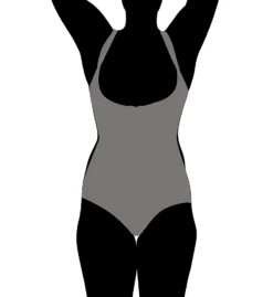 InstantFigure InstantRecoveryMD Under Bust Brief Bodysuit W/ Zip MD200 -Wacoal Store instantfigure insf01 md200 cs5