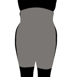 InstantFigure Curvy Hi-Waist Slimming Booty Short SH4171X -Wacoal Store instantfigure insf01 sh4171x cs5