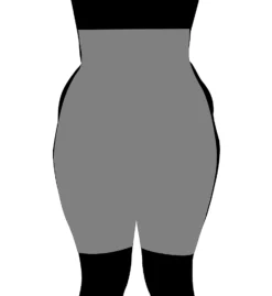 InstantFigure Curvy Hi-Waist Slimming Short With Open Gusset SH4211X -Wacoal Store instantfigure insf01 sh4211x cs5