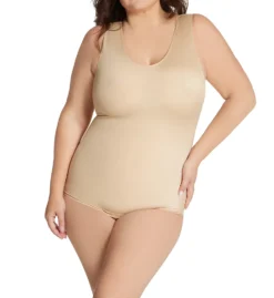 InstantFigure Curvy Tank Bodysuit With Snap Bottom WB4033X