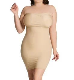 InstantFigure Curvy Empire Waist Bandeau Dress WBD036X