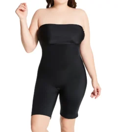 InstantFigure Curvy Bandeau Body Short With Open Gusset WBS011X