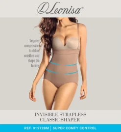 Leonisa SkinFuse Invisible High Waist Shaper Brief 012728M -Wacoal Store leonisa leo001 012728m cs2