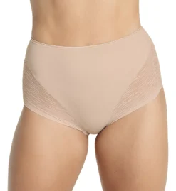 Leonisa High-Waisted Sheer Lace Shaper Panty 012984