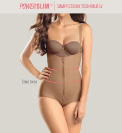 Leonisa PowerSlim Open Bust Butt Lifter Body Shaper 018478 -Wacoal Store leonisa leo001 018478 cs4