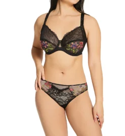 Lise Charmel Fleurs De Nuit 3 Part Full Cup Bra ACG6173 -Wacoal Store lise charmel lich01 acg6173 cs1