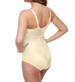 Maidenform Flexees Unlined Cup Built-In Bra Body Shaper 1456 -Wacoal Store maidenform mai001 1456 bs