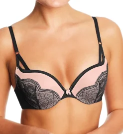 Maidenform Love The Lift Push Up & In Strappy Lace Demi Bra DM9900L