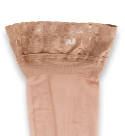 MeMoi Crystal Sheer Lace Top Thigh High MM-110 -Wacoal Store memoi sm001 mm 110 cs2