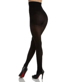 MeMoi Velvet Touch Opaque Control Top Cushion Sole Tight MM-255 -Wacoal Store memoi sm001 mm 255 bs