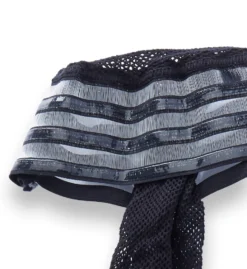 MeMoi Back Seam Fishnet Lace Top Thigh High MM-621 -Wacoal Store memoi sm001 mm 621 cs3