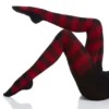 MeMoi Tartan Plaid Sweater Tights MO-392
