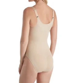 MeMoi SlimMe Seamless Wear Your Own Bra Shaping Bodysuit MSM-124 -Wacoal Store memoi sm001 msm 124 bs