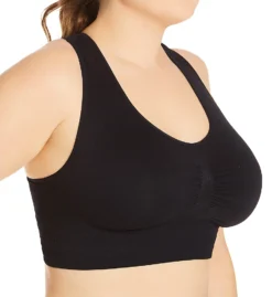 MeMoi SlimMe Seamless Racerback Sports Bra MSM-190 -Wacoal Store memoi sm001 msm 190 cs1
