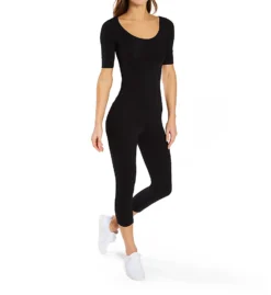 MeMoi Elbow Length Shaping Scoopneck Top MSM-430 -Wacoal Store memoi sm001 msm 430 cs1