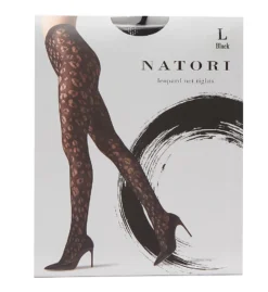 Natori Leopard Net Tights 5437 -Wacoal Store natori nat001 5437 cs1