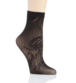 Natori Plume Lace Net Crew Sock NCF0224