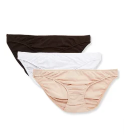 Only Hearts Organic Cotton Hipster Panty - 3 Pack 50840B -Wacoal Store only hearts ohrt01 50840b cs2