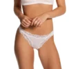 Only Hearts Organic Cotton Lace Trim Thong 50841