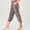 Onzie Gypsy Jersey Roll Down Waistband Crop Pant 212