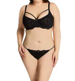 Pour Moi Contradiction Statement Thong Panty 19204 -Wacoal Store pour moi pmoi01 19204 cs4