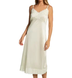Shadowline Plus Size Full Slip With Wide Lace 1360