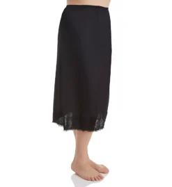 Shadowline Plus Size Half Slip With Wide Lace 2360