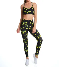 Terez Duo Knit High Waist Full Length Printed Legging 2662 -Wacoal Store terez trz001 2662 cs2