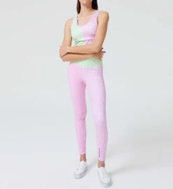 Terez Retro Gingham High Waist Compression TLC Legging 2820 -Wacoal Store terez trz001 2820 cs3