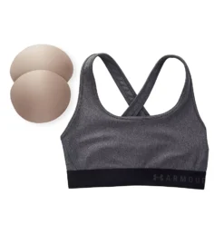 Under Armour Armour Crossback Heather Mid Impact Sports Bra 1310459 -Wacoal Store under armour ua01 1310459 cs1