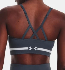 Under Armour UA Seamless Low Impact Long Sports Bra 1357719 -Wacoal Store under armour ua01 1357719 bs