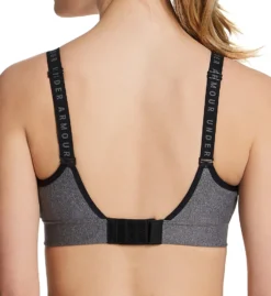 Under Armour UA Infinity Mid Heather Medium Impact Sports Bra 1362948 -Wacoal Store under armour ua01 1362948 bs