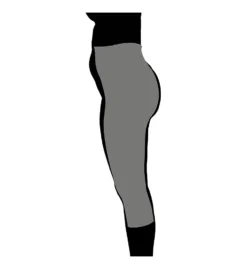 Va Bien Smooth Couture High Waist Shaping Capri Tights 633 -Wacoal Store va bien vab001 633 cs1