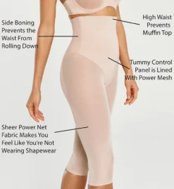 Va Bien Smooth Couture High Waist Shaping Capri Tights 633 -Wacoal Store va bien vab001 633 cs6