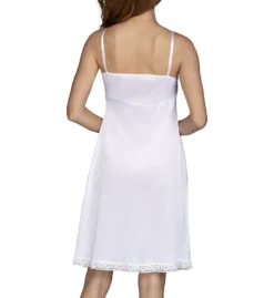 Vanity Fair Rosette 24 Inch Lace Full Slip 1010324 -Wacoal Store vanity fair vf001 1010324 bs