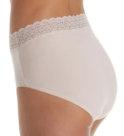 Vanity Fair Flattering Lace Cotton Stretch Brief Panty 13396 -Wacoal Store vanity fair vf001 13396 bs