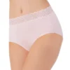 Vanity Fair Flattering Lace Cotton Stretch Brief Panty 13396