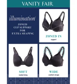 Vanity Fair Illumination Full Figure Underwire Bra 76338 -Wacoal Store vanity fair vf001 76338 cs6