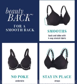 Vanity Fair Beauty Back Full Figure Underwire Bra 76380 -Wacoal Store vanity fair vf001 76380 cs6