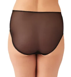 Wacoal Evocative Edge Hi Cut Brief Panty 841304 -Wacoal Store wacoal wac001 841304 bs