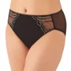 Wacoal Evocative Edge Hi Cut Brief Panty 841304